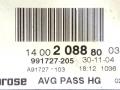моторчик стеклоподъемника передний левый Citroen C8 1 поколение 2004, 1400208880, 991727-205, A91727-103, BROSE - фото №4