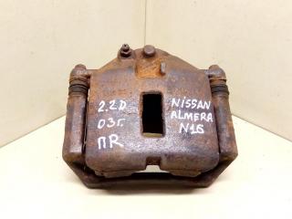 суппорт передний правый Nissan Almera N16 2003, 2.2 л., D, дизель, 410012F52A