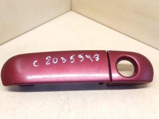 ручка крышки багажника Mitsubishi Colt 6 поколение (Z20/Z30) 2005, 1.1 л., 3A91, бензин, МКПП, красный, хетчбэк 5 дв., передний привод, 5810A015XA