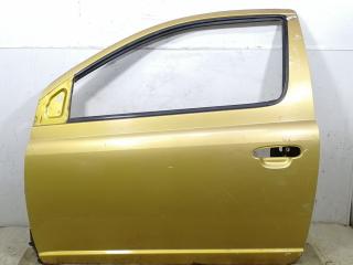 дверь передняя левая Toyota Yaris P1 2002, золотистый, хетчбэк 3 дв.