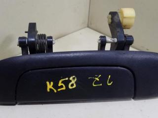 ручка наружная задняя левая Mazda 323F BJ 1999, 1.5 л., i, ZL05, бензин, МКПП, красный, хетчбэк 5 дв., передний привод