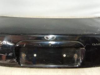 крышка багажника (дверь 3-5) Daewoo Nubira J100 1998, чёрный, седан, SOSTOYANIE, OTLICHNOE