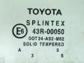 стекло двери передней правой Toyota Avensis 1 поколение (T220) [рестайлинг] 2002, 43R-00050 - фото №2