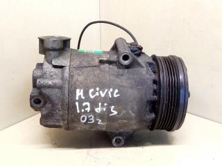 компрессор кондиционера Honda Civic 7 поколение 2003, 1.7 л., дизель, 9986181, 12031201746, DELPHI