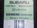 Иммобилайзер Subaru Outback 1 поколение 1998, 88205AC011, 5WK4663, 1-000216, SIEMENS - фото №2