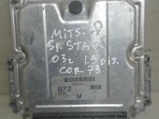 блок управления двигателем Mitsubishi Space Star 1 поколение [рестайлинг] 2003, 1.9 л., D, дизель, 281010438