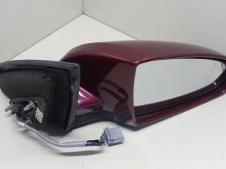 зеркало наружное правое Nissan Primera P12 2004, красный, 96301-AU311