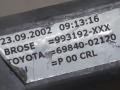 стеклоподъемник электрический задний левый Toyota Corolla 9 поколение (E120/E130) 2003, 2.0 л., дизель, МКПП, синий, универсал, передний привод, 69840-02120, BROSE, 993192-XXX - фото №3
