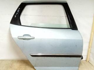 замок двери задней правой Peugeot 407 1 поколение 2007, серебристый, 9138N7