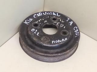 шкив помпы Kia Carnival UP/GQ [рестайлинг] 2002, 2.9 л., CRDi, дизель