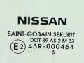стекло двери передней правой Nissan Note E11 2008, 1.6 л., бензин, МКПП, жёлтый, хетчбэк 5 дв., 43R-000464 - фото №2