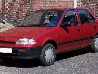 стекло двери задней правой Suzuki Swift 2 поколение 1996, седан
