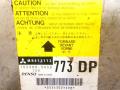 блок AirBag Mitsubishi Pajero 2 поколение [рестайлинг] 2004, 152300-3430, MR472773, DENSO - фото №3