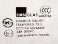 стекло двери передней левой Hyundai H-1 Starex 1999, GDi, бензин, 43R-00240 - фото №2