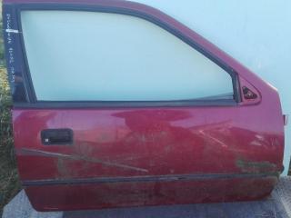 дверь передняя правая Suzuki Swift 2 поколение 1996, красный, 3DVERNYI