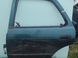 ручка наружная задняя левая Kia Sephia 1 поколение [рестайлинг] 1998, зелёный