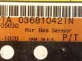 блок AirBag Toyota Avensis 1 поколение (T220) 1998, 89170-05030, 202592-102D, 03681042TN - фото №3