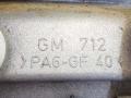 ручка наружная задняя левая Opel Astra G 2001, 2.2 л., Y 22 DTR, дизель, МКПП, серебристый, универсал, передний привод, GM712 - фото №3