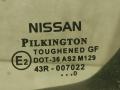 форточка задняя левая Nissan Almera N16 [рестайлинг] 2004, хетчбэк 5 дв. - фото №2