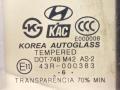 форточка задняя левая Hyundai Sonata 4 поколение [рестайлинг] 2006, седан, 43R-000383, AS-2 - фото №3