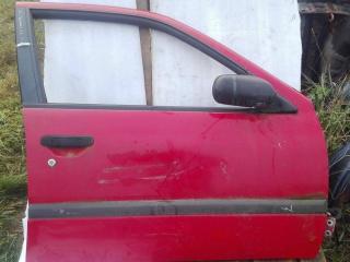 стекло двери передней правой Nissan Primera P10 1995