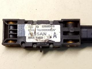 датчик удара Nissan Primera P11 [рестайлинг] 2002, 98830AV600, 0285003019