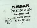стекло двери задней левой Nissan Almera N16 2001, хетчбэк 5 дв., 43R-001582, 82301BM701 - фото №2