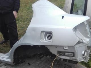 крыло заднее левое Hyundai Accent 2 поколение (LC) [рестайлинг] 2005, хетчбэк 5 дв.