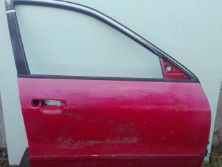 стекло двери передней правой Mitsubishi Galant 8 поколение 1999