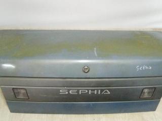 крышка багажника (дверь 3-5) Kia Sephia 1 поколение [рестайлинг] 1995, синий, седан, CENA, KRYSHKU, KOMPLEKTE, BLENDOI