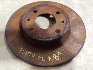 диск тормозной передний Fiat Punto 2 поколение 2002, 1.2 л., i, 188 A4.000, бензин, МКПП, синий, хетчбэк 3 дв., передний привод, 71738421, 71738373, 7663465