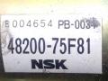 рулевая колонка Suzuki Wagon R 1 поколение 1999, 1.0 л., i, K10A, бензин, МКПП, серебристый, передний привод, 48200-75F81 - фото №3