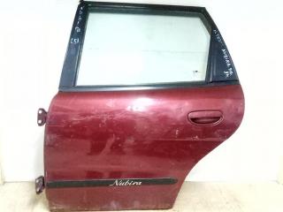 ручка внутренняя задняя левая Daewoo Nubira J100 1998, бордовый, универсал