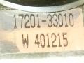 турбина Toyota Yaris P1 1999, 1.4 л., D, дизель, 17201-33010, W401215 - фото №9
