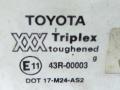 стекло двери передней правой Toyota Carina E 1 поколение 1996, 43R-00003 - фото №2