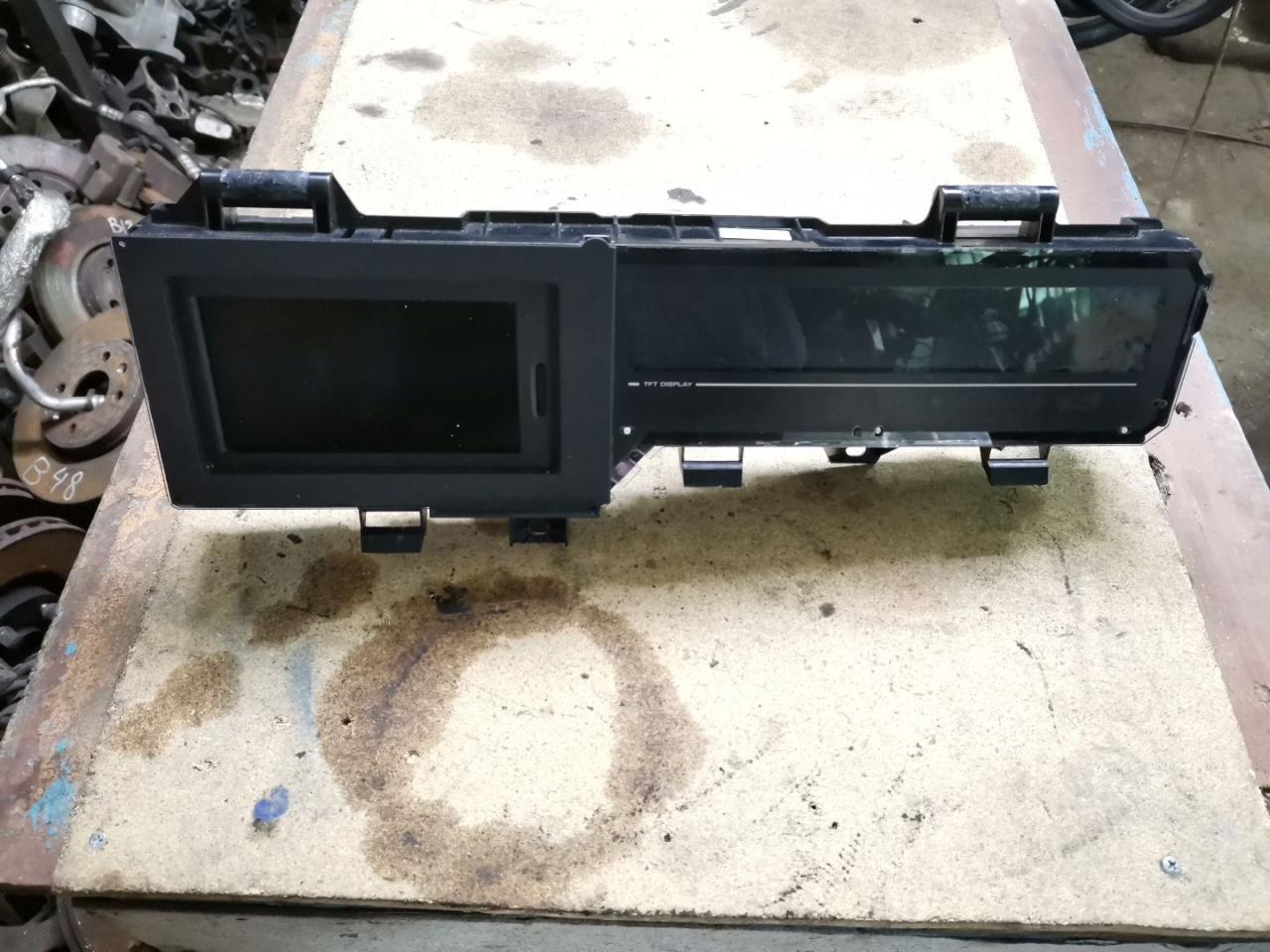 дисплей Renault Scenic 3 поколение 2011, 1.5 л., DCi, дизель, 6МКПП, минивэн, передний привод, 5550022204, 55500226 - фото №1