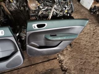 Обшивка двери (комплект) Peugeot 307 1 поколение (2001 - 2005), 2.0 л., дизель, МКПП, черный, универсал