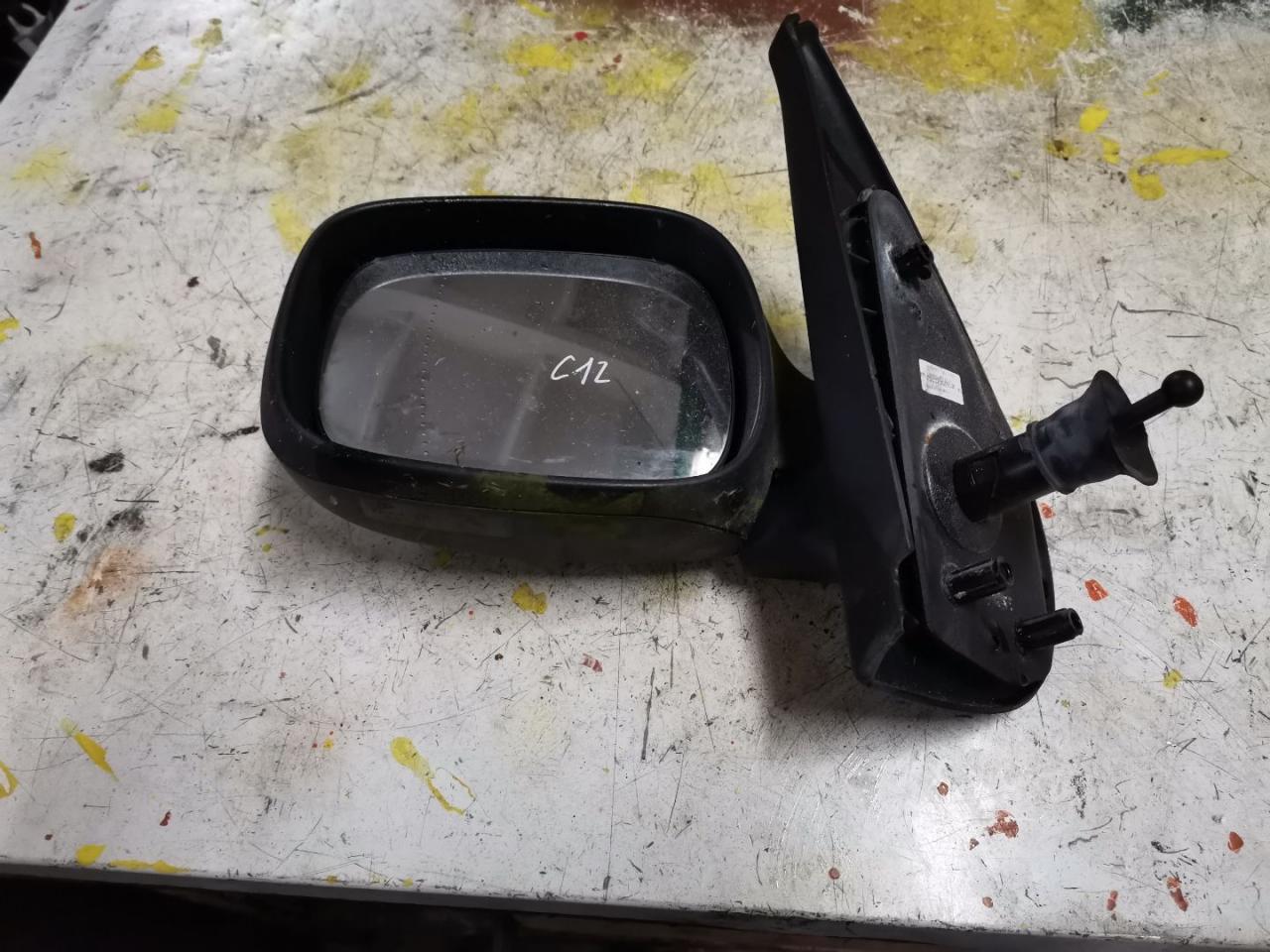 зеркало наружное левое Renault Kangoo 1 поколение 2002, 1.9 л., дизель, МКПП, белый, фургон - фото №1