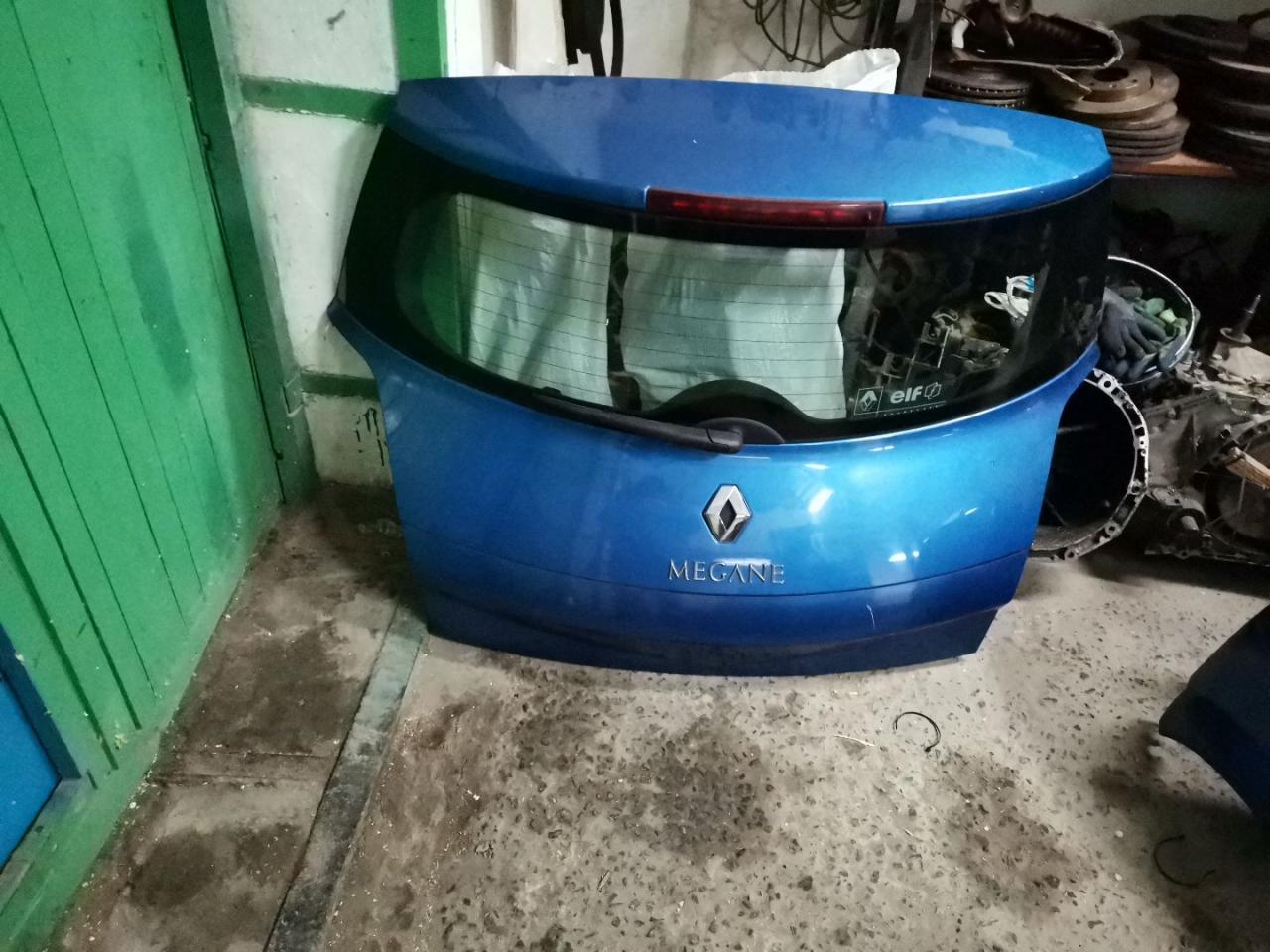 крышка багажника (дверь 3-5) Renault Megane 2 поколение 2005, 1.4 л., бензин, МКПП, хетчбэк 3 дв., правый руль - фото №1