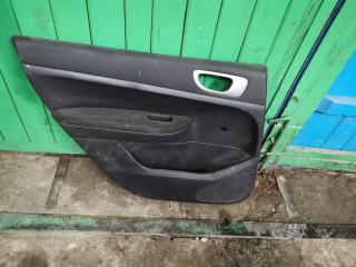 обшивка двери задняя левая Peugeot 307 1 поколение [рестайлинг] 2005, 1.6 л., HDi, дизель, хетчбэк 5 дв.