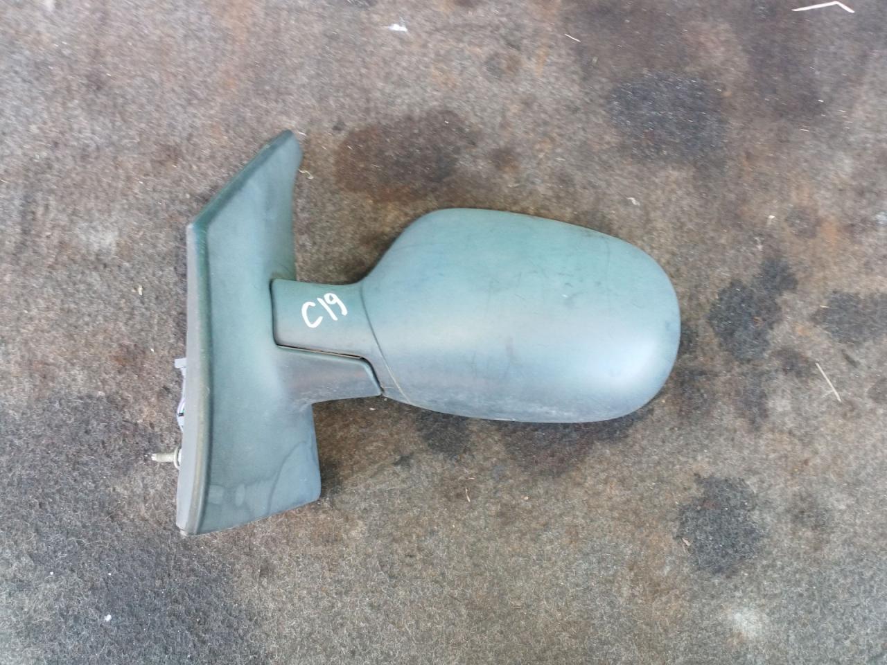 зеркало наружное левое Renault Scenic 1 поколение 1997, 1.6 л., K7M 702, бензин, МКПП, красный, минивэн - фото №1