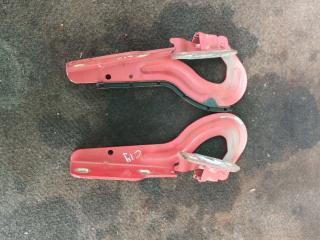 петля капота Renault Scenic 1 поколение 1997, 1.6 л., K7M 702, бензин, МКПП, красный, минивэн