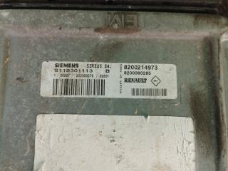 блок управления двигателем Renault Scenic 1 поколение [рестайлинг] 2002, 1.6 л., АКПП