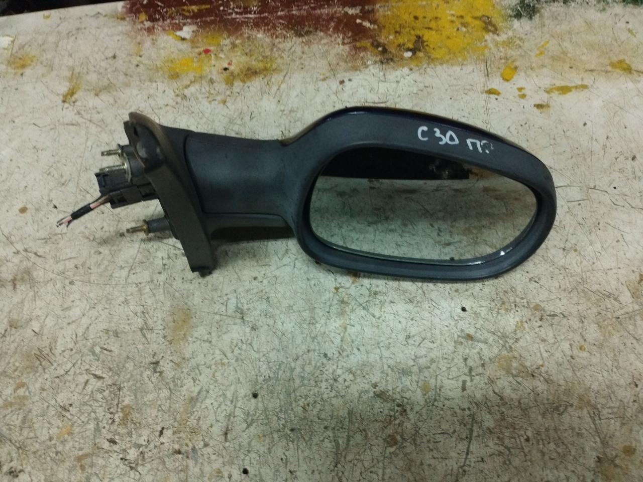 зеркало наружное правое Renault Megane 1 поколение 1997, 2.0 л., F3R 796, бензин, МКПП, синий, купе, передний привод - фото №1