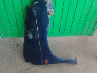 крыло переднее правое Renault Scenic 1 поколение [рестайлинг] 2002, 1.9 л., F9Q 732, дизель, МКПП, синий, передний привод