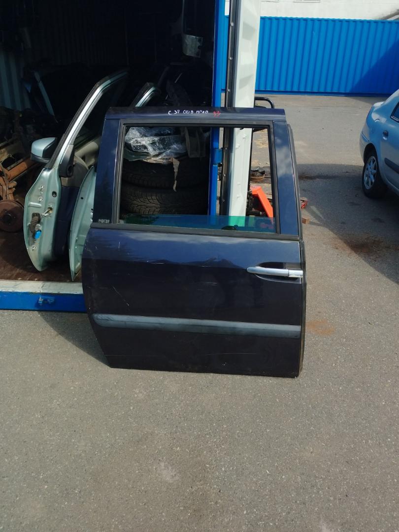 дверь сдвижная Peugeot 807 1 поколение 2004, 2.0 л., RHM (DW10ATED4), дизель, АКПП, черный, передний привод - фото №1