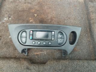 блок управления печки / климат-контроля Renault Scenic 1 поколение [рестайлинг] 2002, 1.9 л., F9Q 732, дизель, МКПП, синий, передний привод