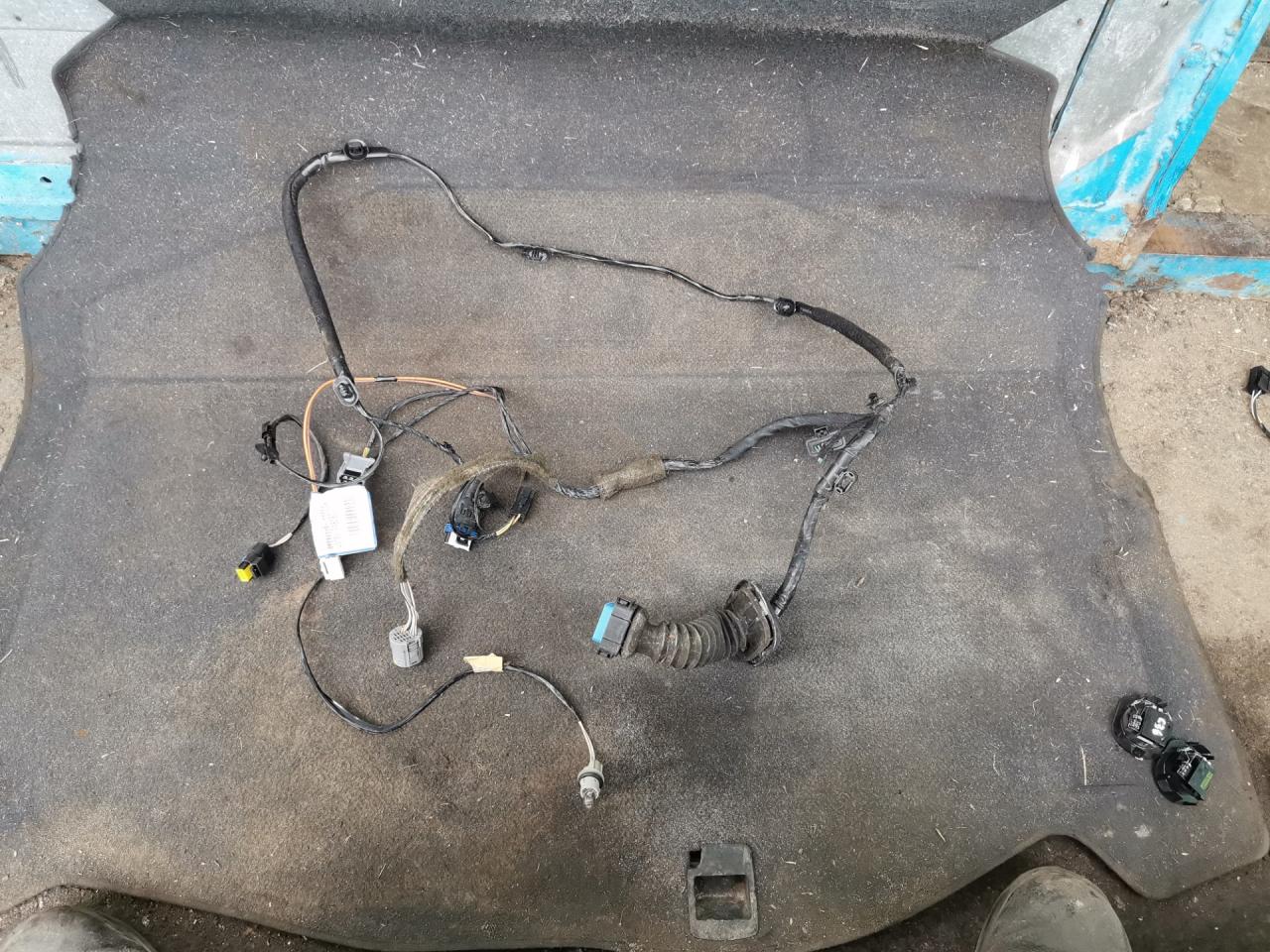 дверная проводка Renault Espace 4 поколение 2003, 2.2 л., G9T 742, дизель, МКПП, серебро, передний привод - фото №1