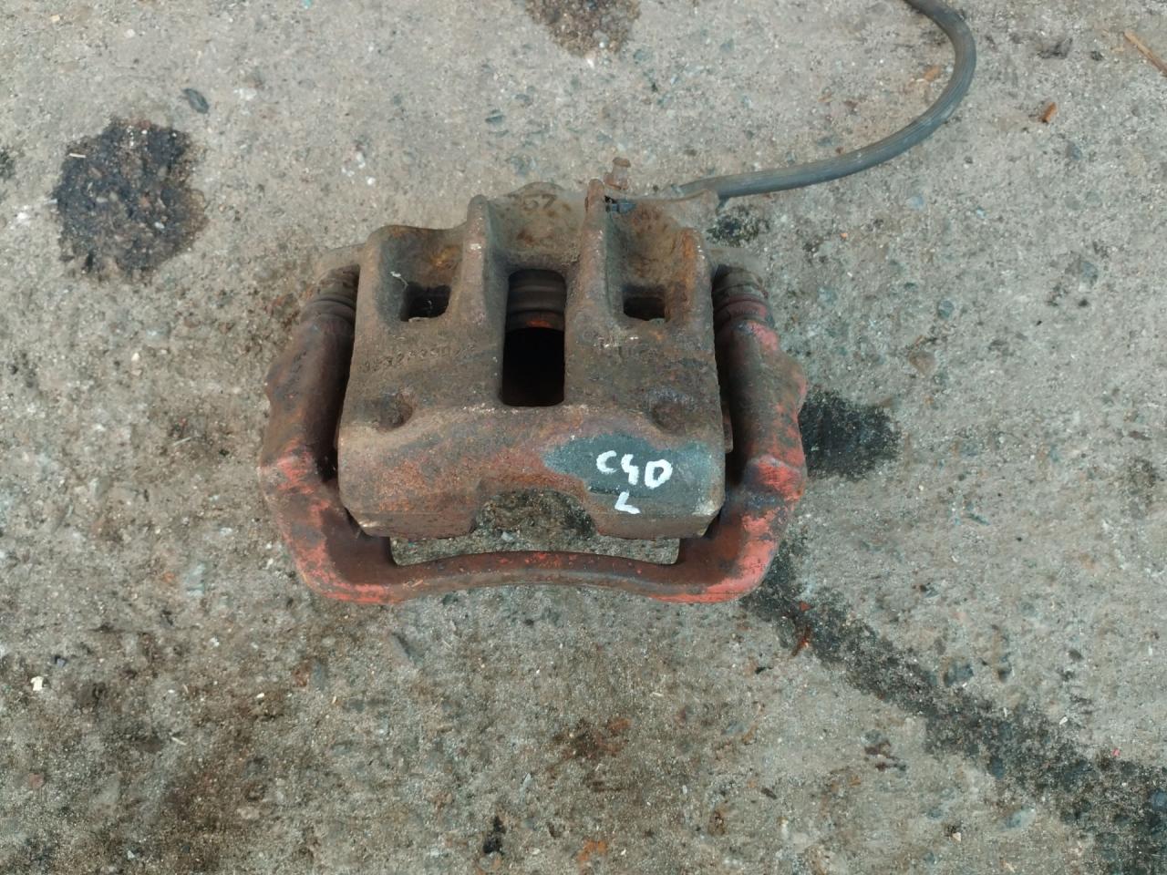 суппорт передний левый Peugeot 607 1 поколение 2001, 2.2 л., 4HX (DW12TED4/FAP), дизель, МКПП, передний привод - фото №1
