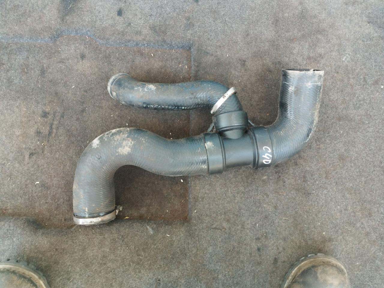 патрубок интеркулера Peugeot 607 1 поколение 2001, 2.2 л., 4HX (DW12TED4/FAP), дизель, МКПП, передний привод - фото №1